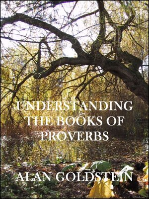 cover image of Understanding the Books of Proverbs